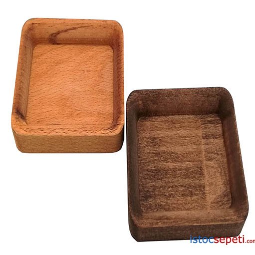 Kael İkram Ve Sunum Tabağı 10x7x1.8 Cm Ahşap Sunum 20,00 TL