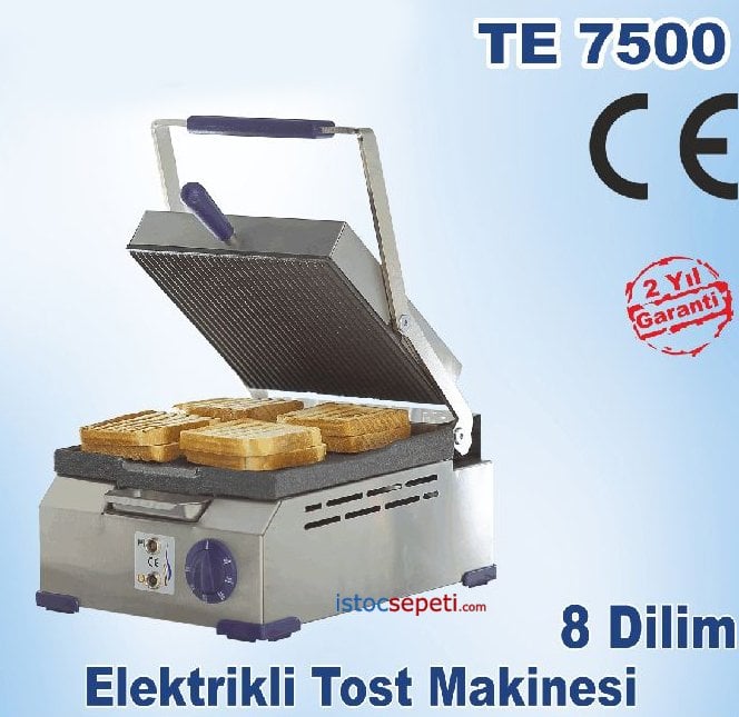 dokum ev tipi tost makinesi 8 dilim elektrikli tugra te 7500 elektrikli tost makinesi sanayi tipi 848 89 tl