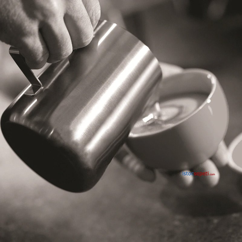 Süt Köpürtme Potu Pitcher Espresso Kahve Sürahisi Barista Latte