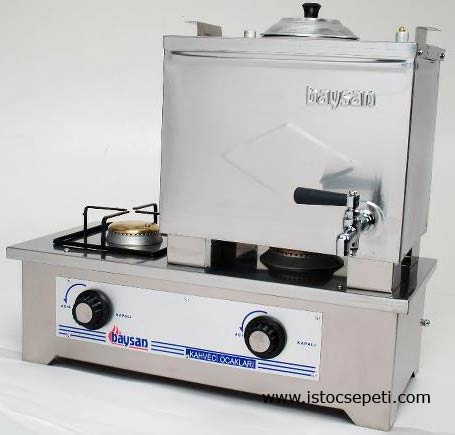 ce belgeli doğalgazlı çay kazanı