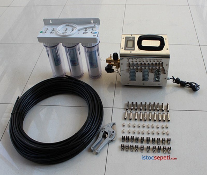 açık alan serinletme sistemi