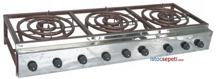 üçlü künefe pişirme ocakları