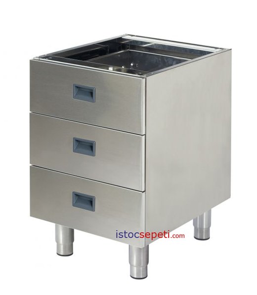 Çekmeceli Alçak Dolap Tezgah Altı Alçak Çekmece Izgara Ara Tezgahları