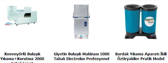 endüstriyel mutfak aletleri
