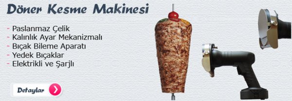 döner kesme bıçağı