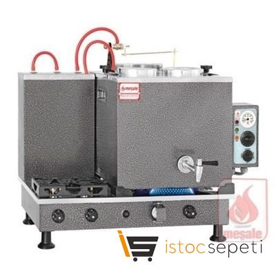 Meşale Chromat Turbo Max Çay Kazanı, Full Otomatik, 2 Demlikli