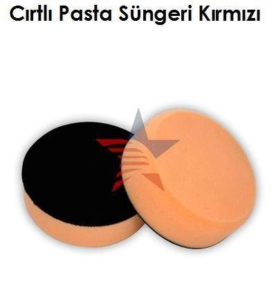 MxS Cırtlı SERT Pasta Ve Cila Süngeri TURUNCU 90f1050