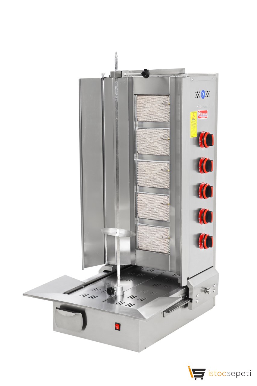 Alttan Motorlu Gazlı Döner Ocağı