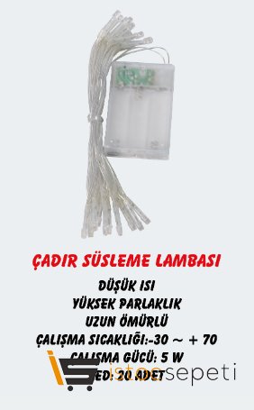 Çadır Süsleme Lambası