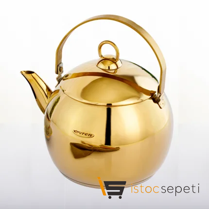 Venüs Bitki Çaydanlığı Büyük Boy 3.5 Litre (Gold)