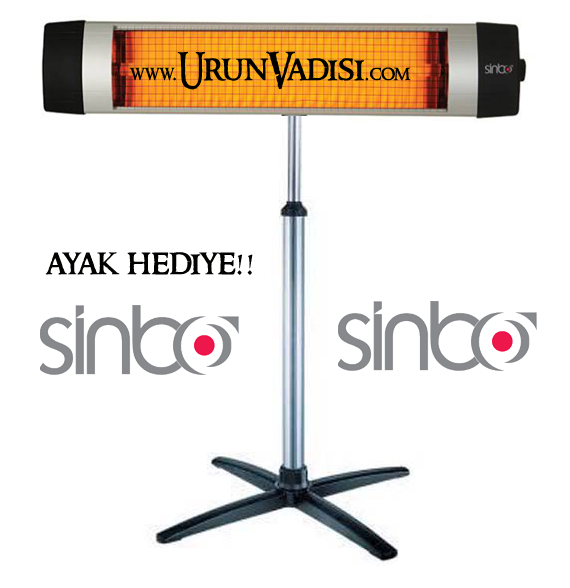 Sinbo 3308 Infrared Isıtıcı + Ayak Hediyeli!