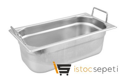 Saplı Gastronom Küvet GH 1/3x100 17.6x32.5x10 cm