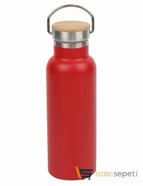 600 ml Kırmızı Renk Termos Promosyon