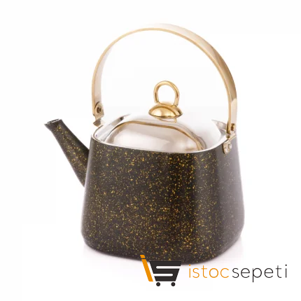 Gold Stone Kare Bitki Çayı Demliği 2.25 lt