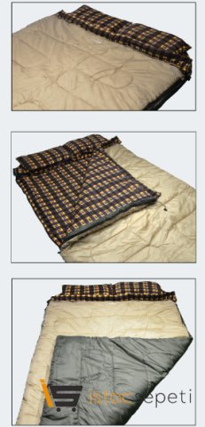 Campout Çi̇ft Ki̇şi̇li̇k Winter Comfort Uyku Tulumu