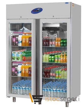 Camlı İçecek Soğutma Dolabı CS-DBL 1400-C