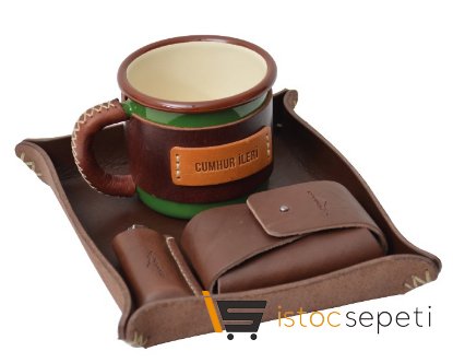 Campout Deri̇ Tepsi̇ + Deri̇ Kupa Set