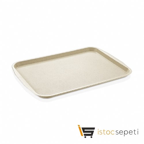 32 Cm X 44 Cm Servis Tepsisi Beyaz