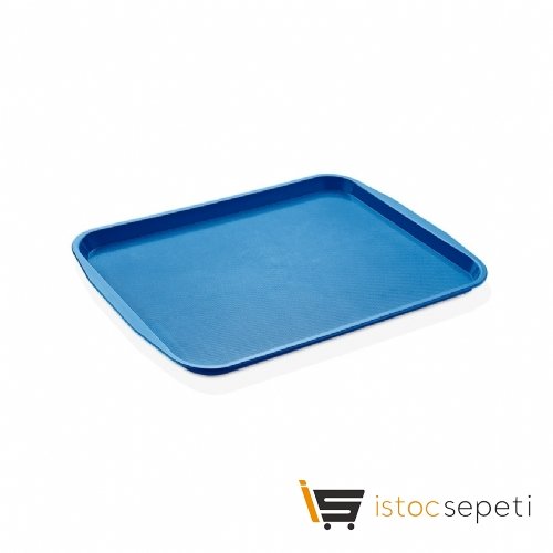 32 Cm X 44 Cm Servis Tepsisi Mavi