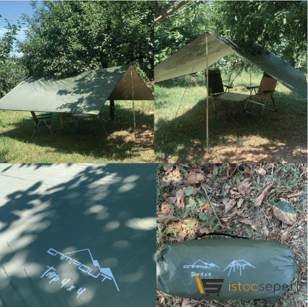 Campout Tarp 4x4