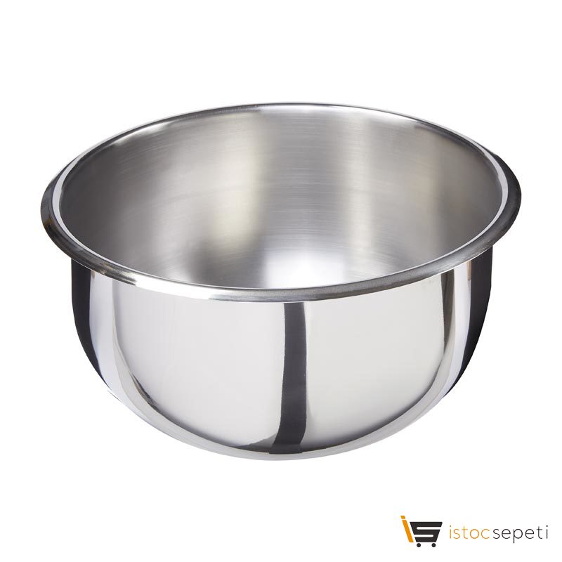 Metal Kulpsuz Mayonez Tenceresi 45 cm