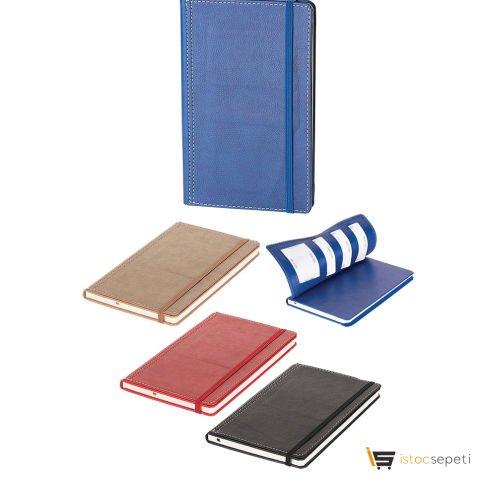Termo Deri Yumuşak Çift Kapak Defter 13x21cm Promosyon
