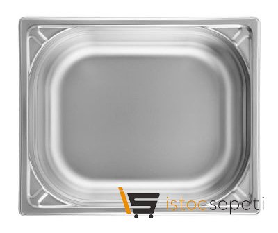 Köşe Desenli Gastronom Küvet GN 1/2x150 26.5x32.5x15 cm