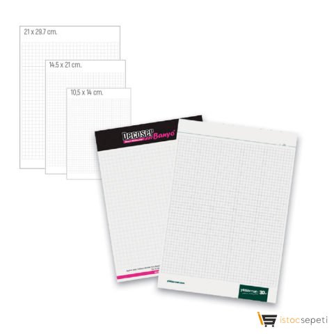 Tutkallı Bloknot 14.5 x 21 cm Promosyon