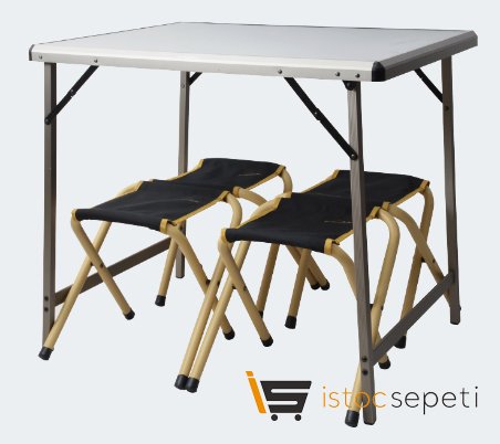 Campout Katlanır Masa Tabure Seti̇
