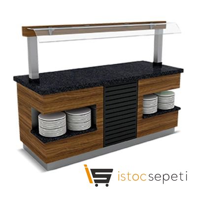 Empero Sümela Nötr Servis Ünitesi Nefeslikli 100x90x90/155 cm