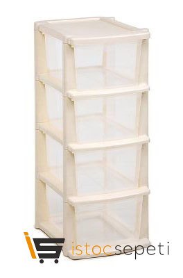 Multi Store Düzenleyici 4 Çekmeceli 78 cm
