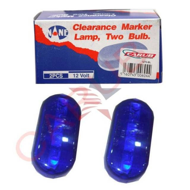 Carub Lamba 1270B Mavi Çok Yönlü Oval BR4300604