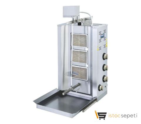 Görkem 5 Radyanlı Üstten Motorlu Döner Ocağı Tüplü