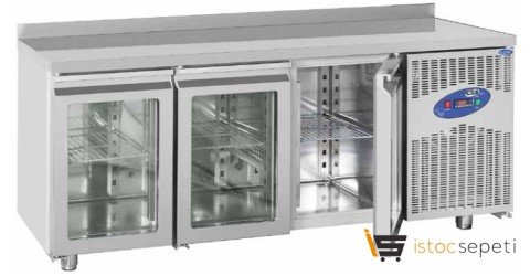 Tezgah Tipi Camlı Kapılı Soğutma Dolabı CS-TEZ 4-600-C