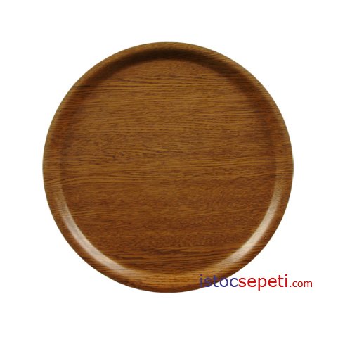 Kaymaz Tepsi 38 cm Yuvarlak Servis Tepsileri