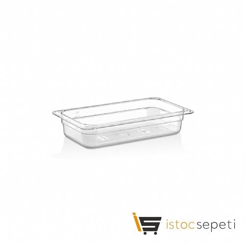 100 mm Gastro Şeffaf Küvet GNP-13100  GN 1/3