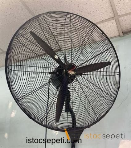Kumandalı Metal Pervaneli Vantilatör 82 Cm Sanayi Tipi