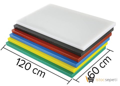 Polietilen Levha Kesme Tahtası 4 Cm Kalınlık 60x120 Cm