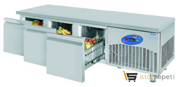CSA İnox Cihaz Altı Soğutma Dolabı CS-CİK 4-700
