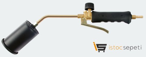 Propan Tav Ve Kaynak Takımı 57 Mm Metal Başlıklı 13 Cm Boyun