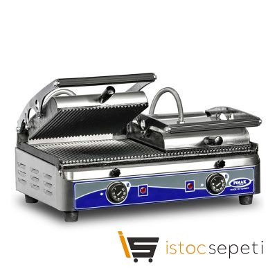 Pimak Çift Kapaklı Tost Makinesi, 20 Dilim Kapasiteli, Elektrikli