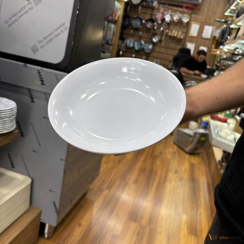 Lokanta Çukur Yemek Tabağı  20 cm 10 Adet Toptan Melamin