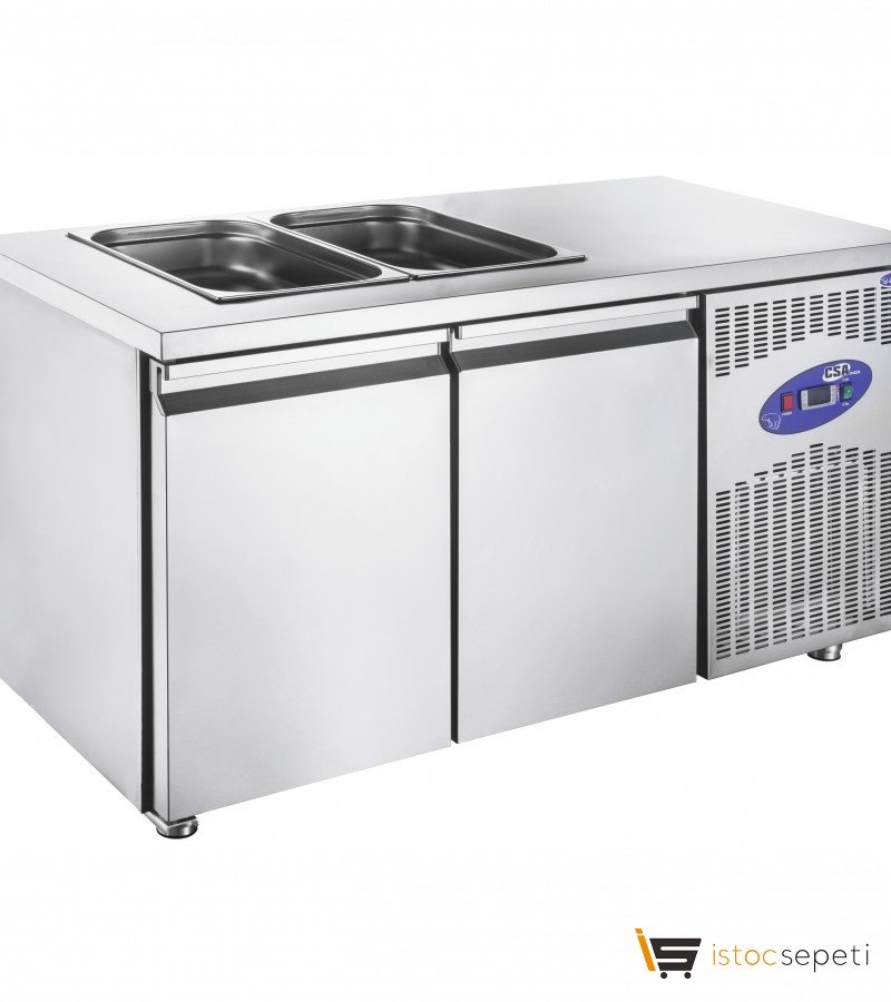 Havuzsuz Salad Bar Soğutma Dolabı CS-TEK 3-700-SH