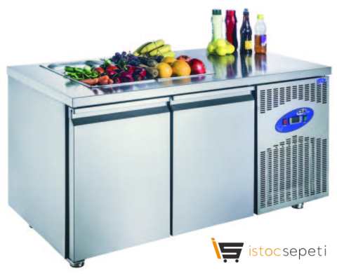 Havuzsuz Salad Bar Soğutma Dolabı CS-TEK 3-700-SH