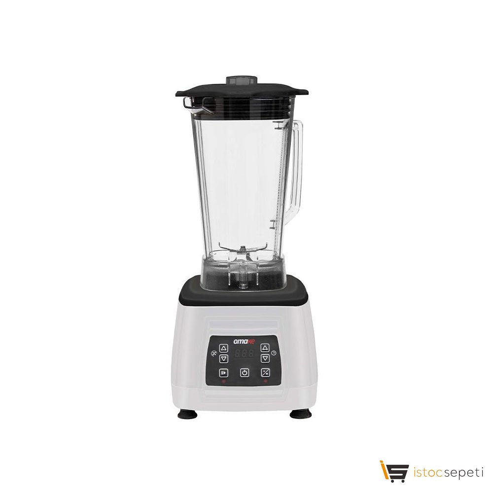Omake Buz Kırıcı Dijital Bar Blender, 3 L, 2200 W, Beyaz