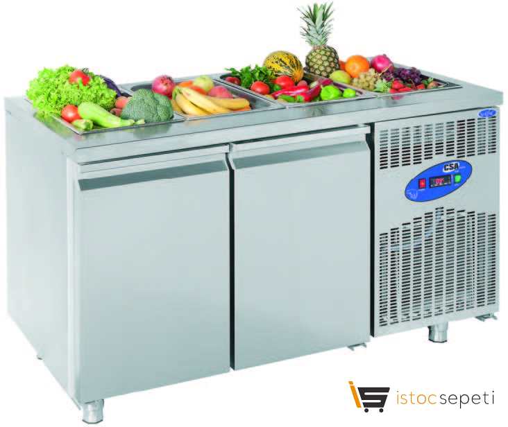 Havuzlu Salad Bar Soğutma Dolabı CS-TEK 4-700-SHS