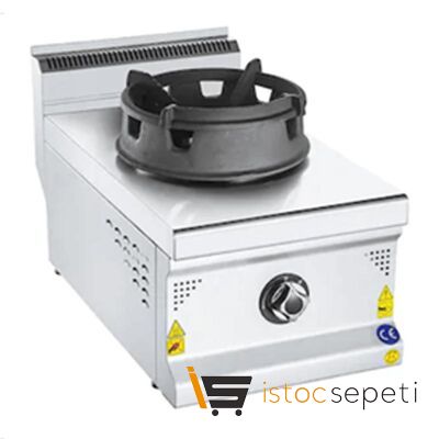 Karacasan 700 Seri Wok Ocak Tekli 400x700x300 mm Gazlı