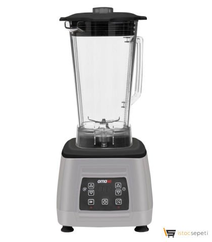 Omake Buz Kırıcı Dijital Bar Blender, 3 L, 2200 W, Gri