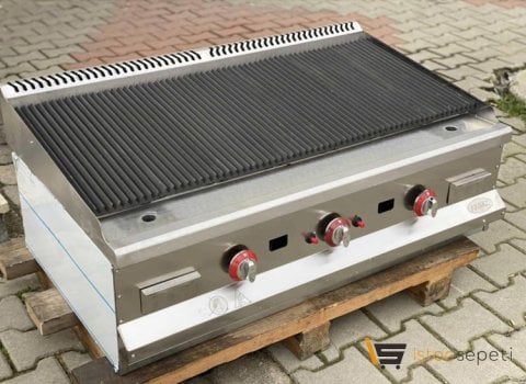 60 Cm Lav Taşlı Izgara Doğalgazlı