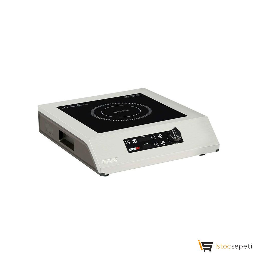 Omake IND01.I15 Cam Yüzeyli İndüksiyon Ocak, 2500 W, Elektrikli